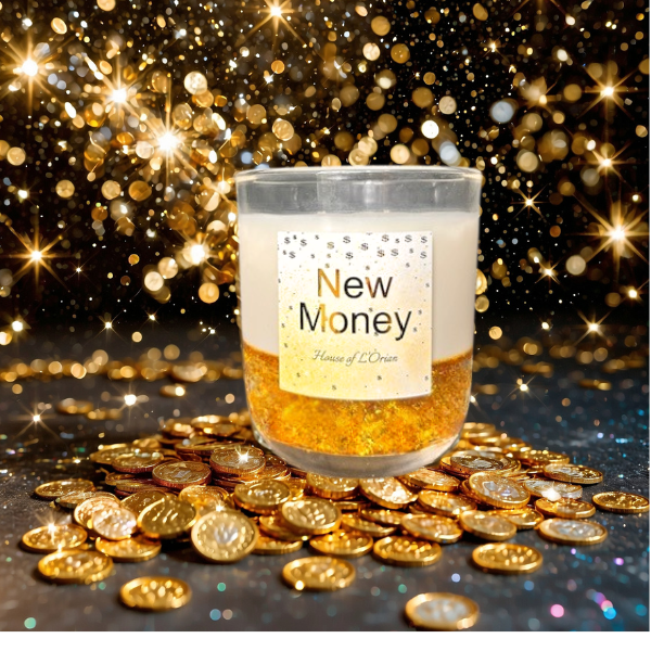 New Money Crystal Candle