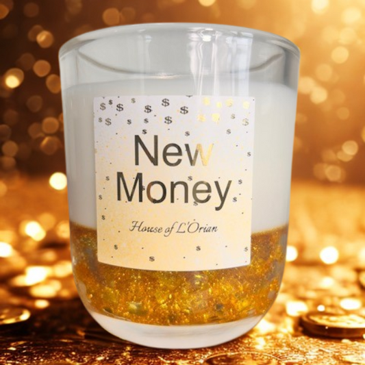 New Money Crystal Candle